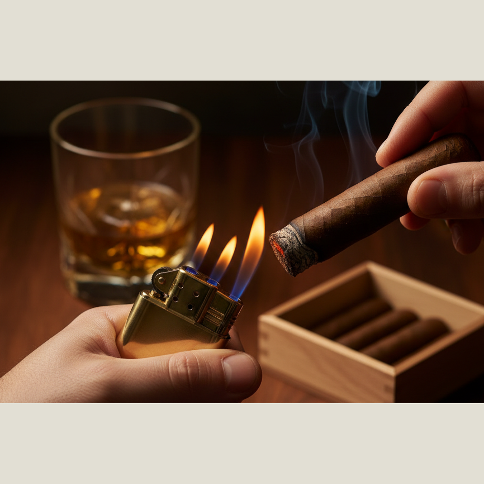 How to Light a Cigar Properly